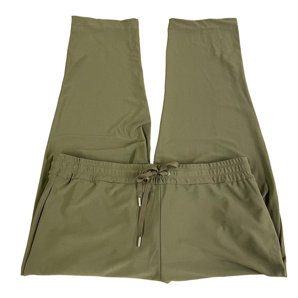 Joie casual pull on green crop/ankle pants large